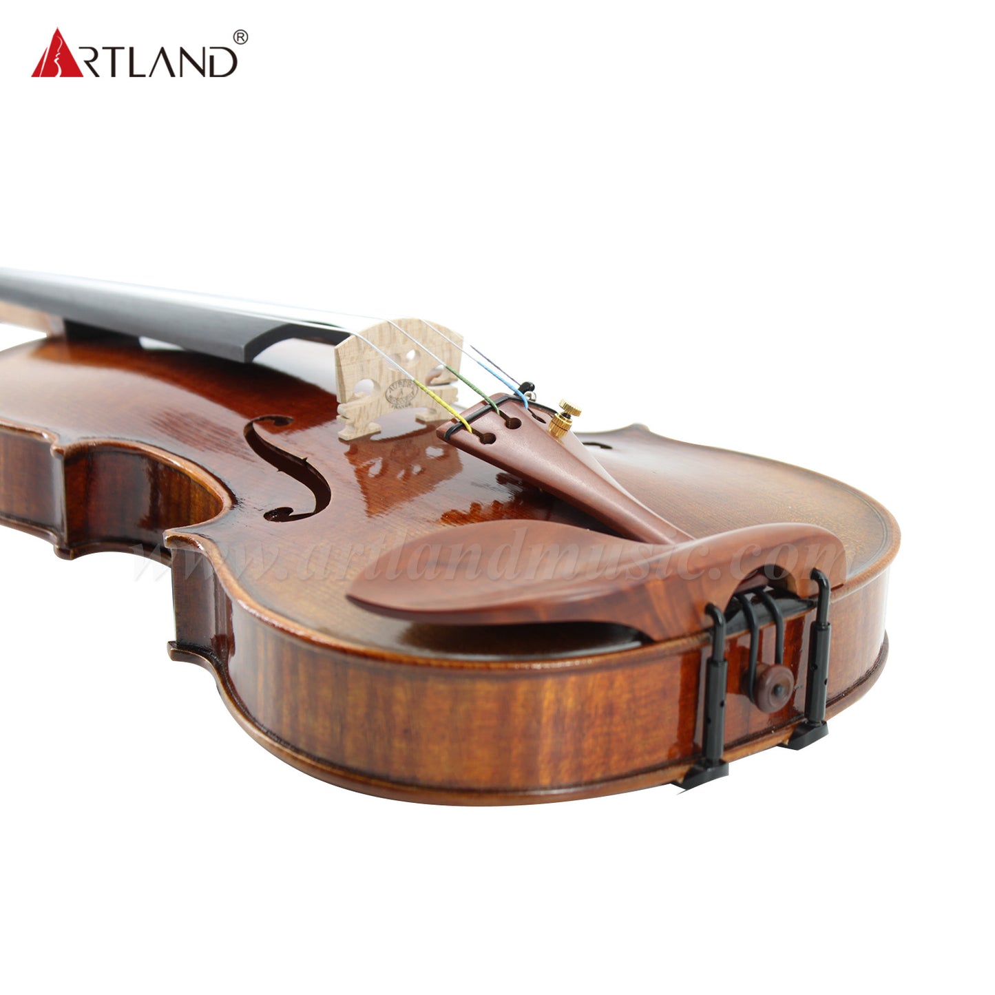 Hand Made Violins With Antique Spirit Varnish And Natural Flame