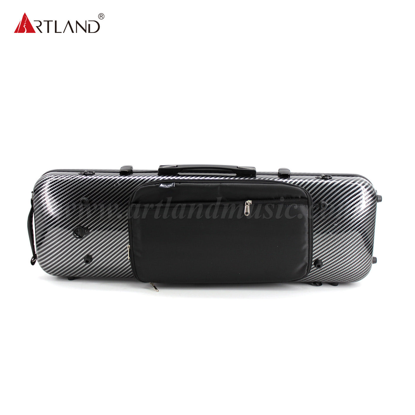 Carbon composite oblong violin case