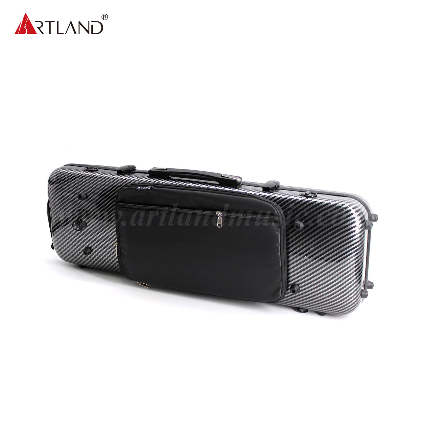 Carbon composite oblong violin case